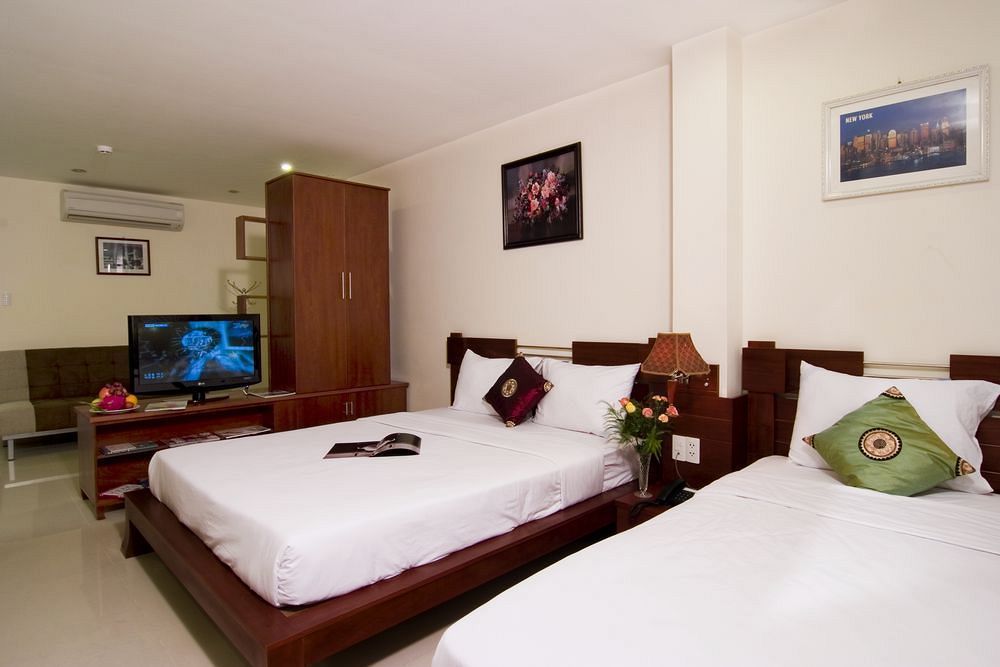 Ipeace Hotel - Bui Vien Walking Street Ho-Chi-Minh-Stadt Exterior foto